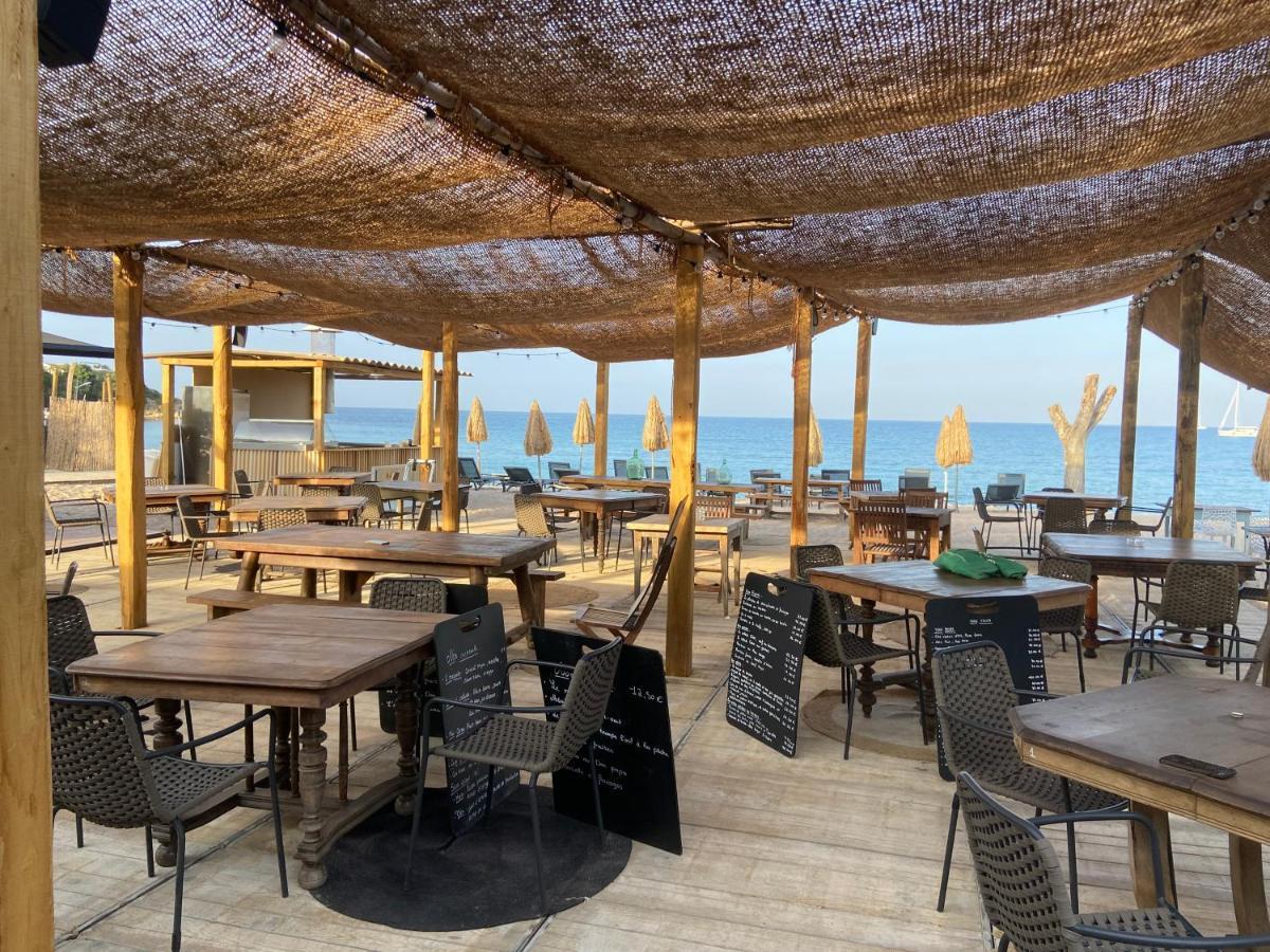 Les Lodges De La Plage U Dragulinu Sari-Solenzara Exterior foto